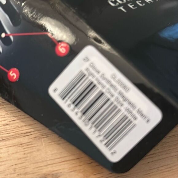 NEW 2 pcs one pair zero friction golf gloves mesh Lyra white right and left one - Picture 4 of 7